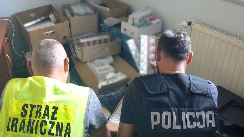 Legnica. Nielegalny handel papierosami. Straty Skarbu Państwa wyniosły ponad 143 tys. zł