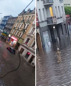 Gwałtowna ulewa na Śląsku. Skutki są opłakane