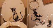 Banksy znowu w akcji. Nowe działo popularnego artysty opanowały szczury