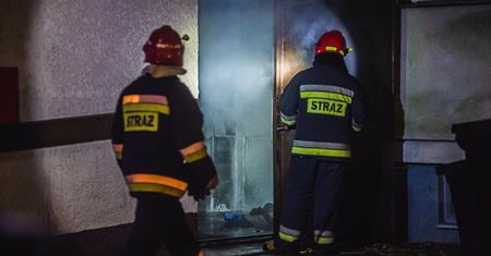 Pożar w szpitalu w Zabrzu na oddziale covidowym. Ewakuowano pacjentów