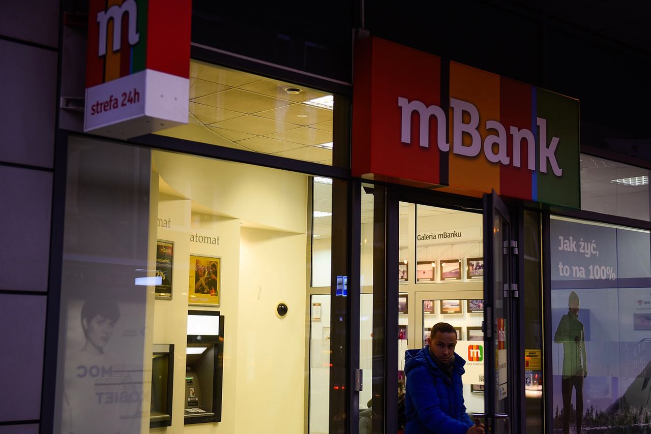 mBank zapowiada krótką przerwę techniczną (fot. Getty Images)