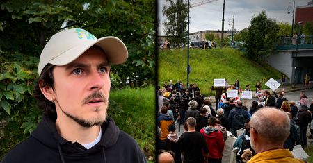 Mamy nagranie z protestu w Krakowie. "Mieszkańcy mają dosyć"