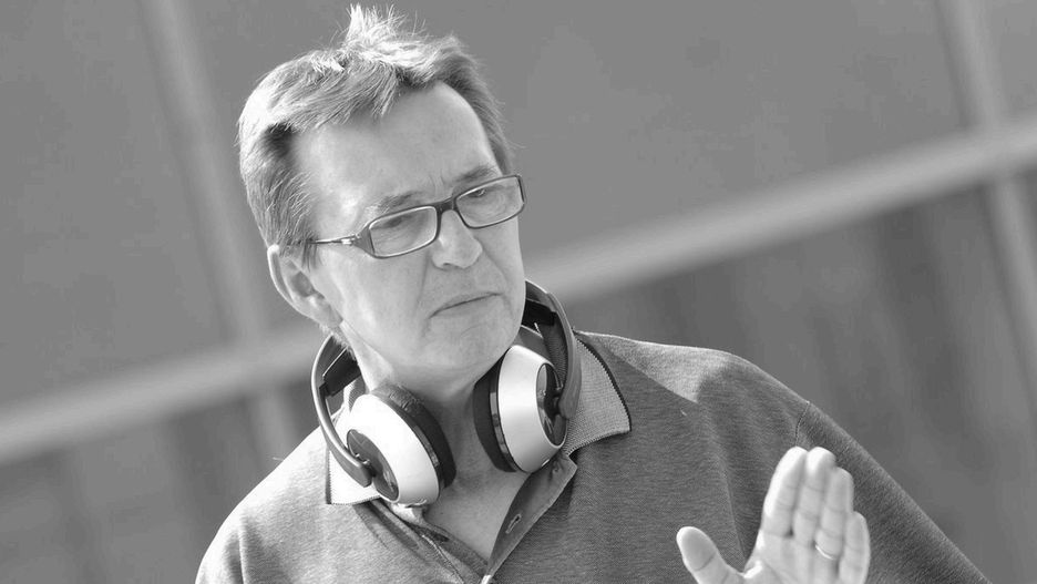 Krzysztof Rogala na planie 