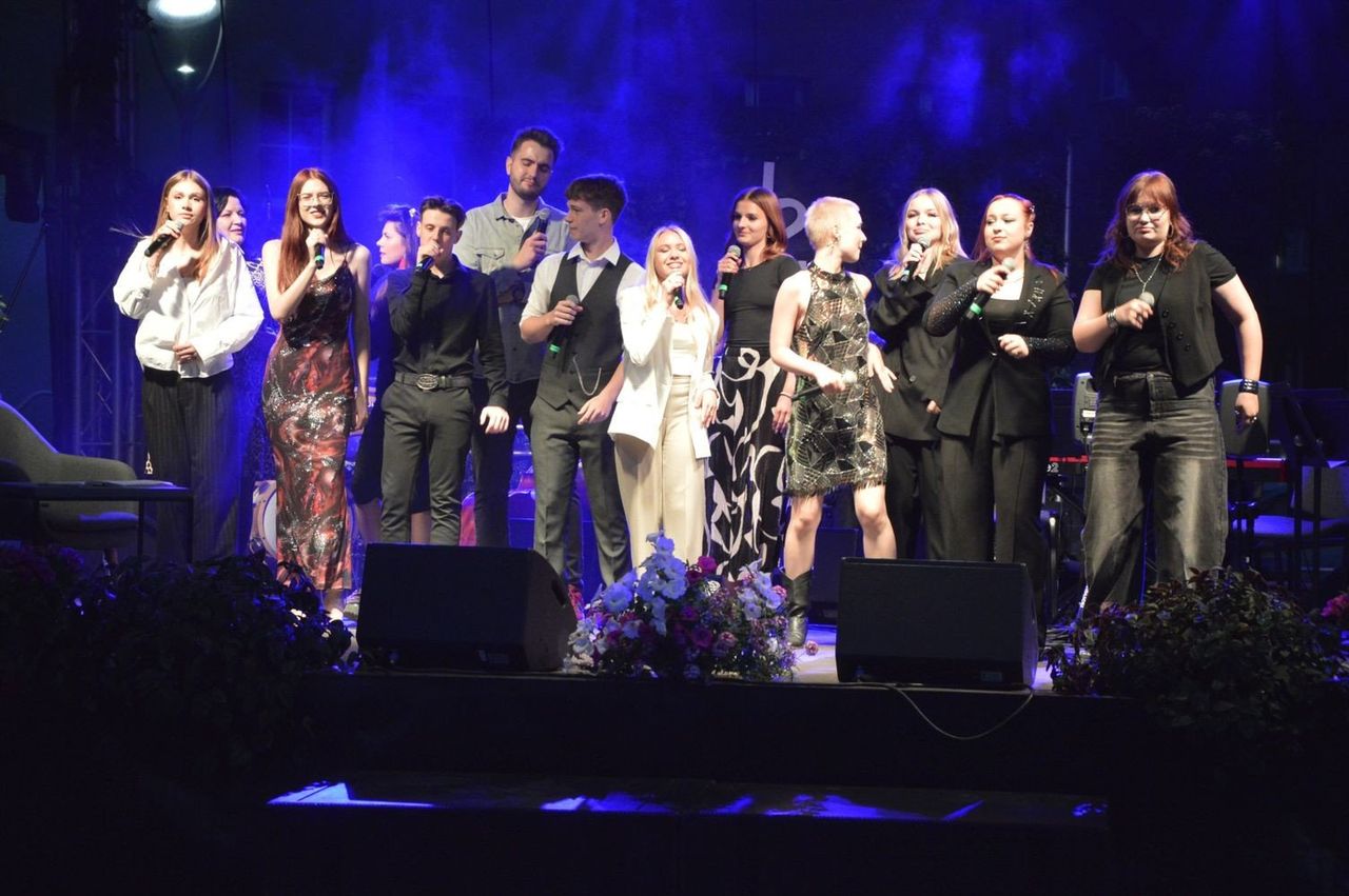 Stargard: Zakończenie warsztatów "W sobie mam JAZZ” na Rynku Staromiejskim