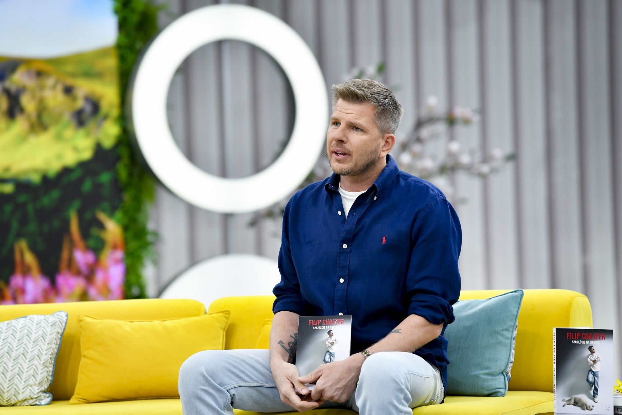 Filip Chajzer w "Halo tu Polsat"