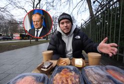 Jak smakuje jedzenie premiera? Youtuber ocenił