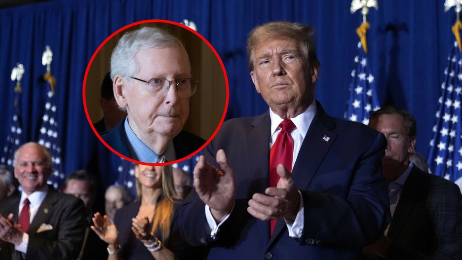 Donald Trump i Mitch McConnell