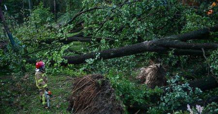 Trąba powietrzna w Małopolsce. "Kilkanaście minut"