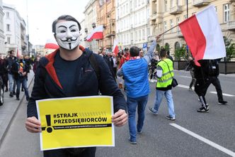 Nie tylko przedsiębiorcy. Tanajno: "To protest o godność, wolność i własność"