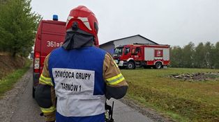 Paczka emitująca promieniowanie. Akcja strażaków i policji w Małopolsce