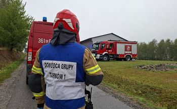 Paczka emitująca promieniowanie. Akcja strażaków i policji w Małopolsce