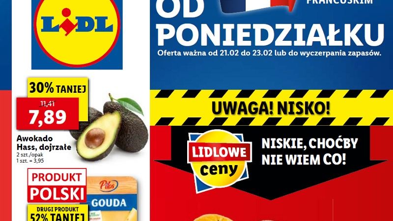 Lidl gazetka od poniedziałku 21.02
