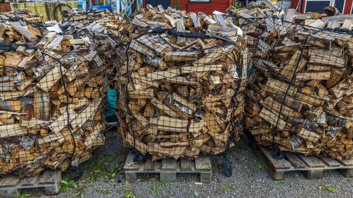 Pre-packaged birch logs, ready for sale, neatly bundled in transport sacks and arranged on pallets.
Pre-packaged birch logs, ready for sale, neatly bundled in transport sacks and arranged on pallets.
Alexander Shapovalov
background, bags, birch bark, birch firewood, birch logs, bundled, cold, cut, energy, fire, fire place, fire wood, firewood for fireplace, fuel, heating, heating season, industrial, lumber, object, outdoor, pallet, pallets, pre-cut, pre-cut birch, storage, transport bag, transport nets, transport sacks, view, wood, wooden