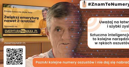 Znany aktor Henryk Gołębiewski ofiarą scamu - kolejna odsłona kampanii społecznej
