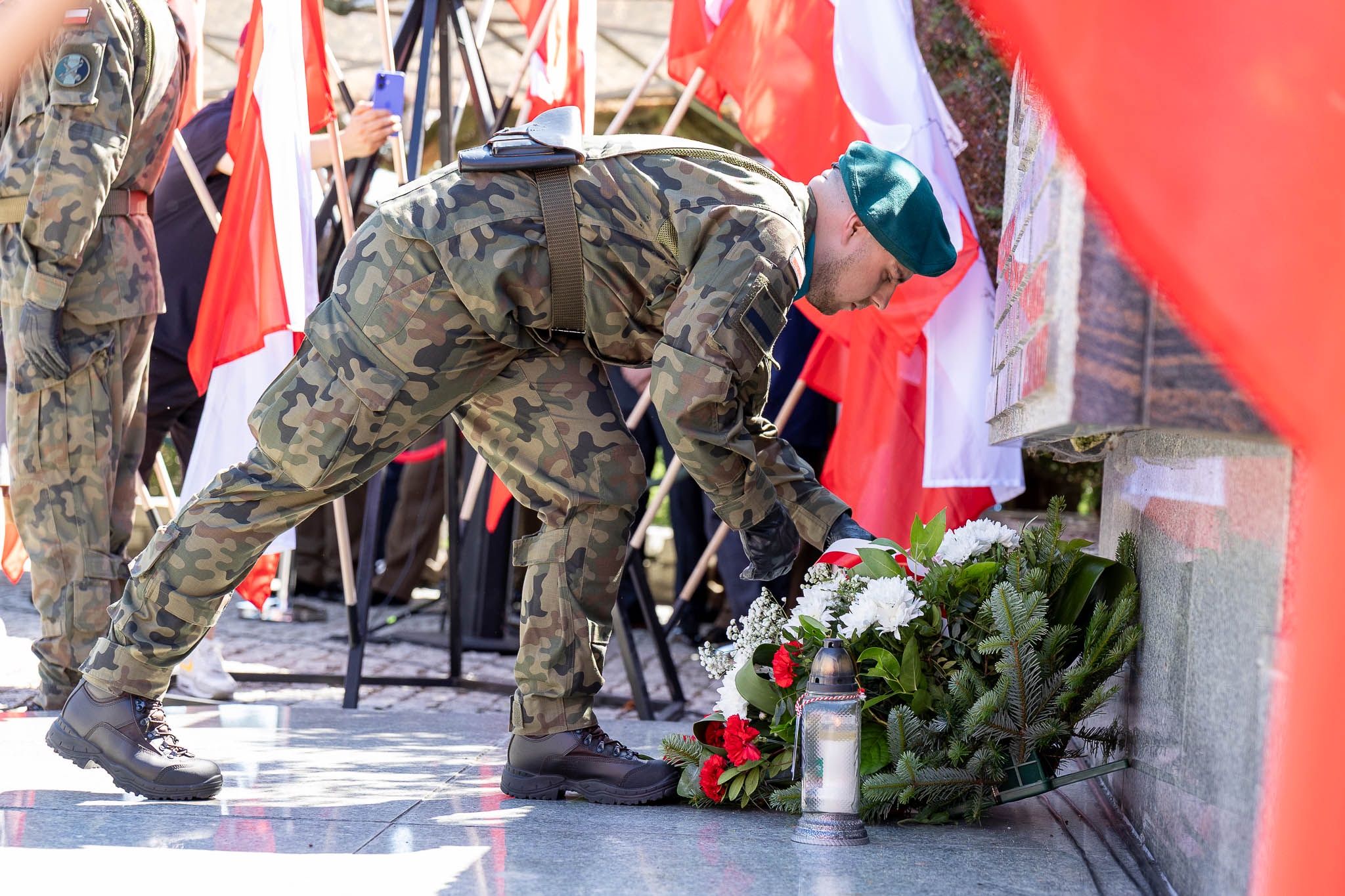 Obchody Święta Wojska Polskiego w Toruniu.