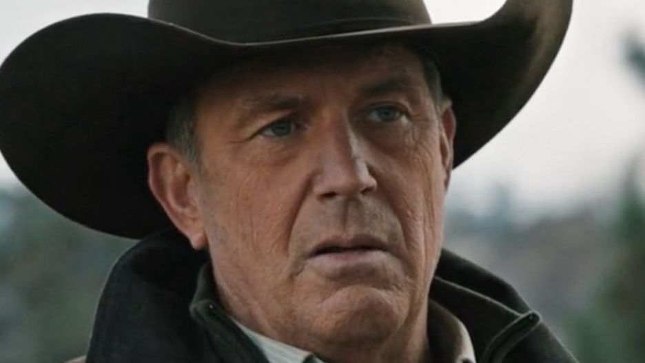 Kevin Costner na planie "Yellowstone"