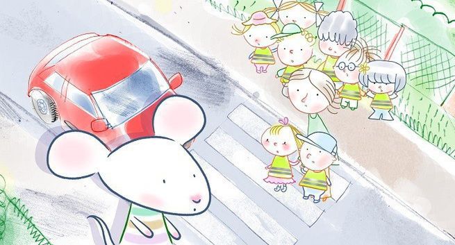 „Myszka w Paski i zasady bezpieczeństwa” w MiniMini+