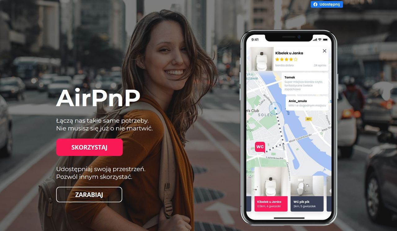AirPnP: wynajmij swoją… toaletę. Miasto Jest Nasze uderza we władze miast i korporacje