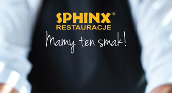 Restauracje Sphinx reklamowane pod hasłem „Mamy ten smak!”