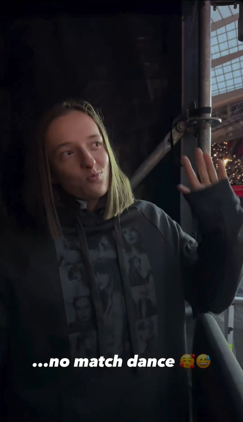 Iga Świątek na koncercie Taylor Swift