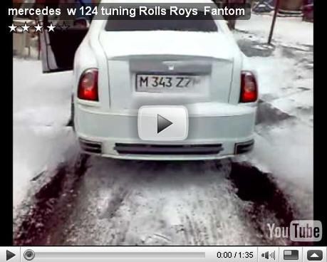 Rolls Royce Phantom z Kazachstanu[wideo]