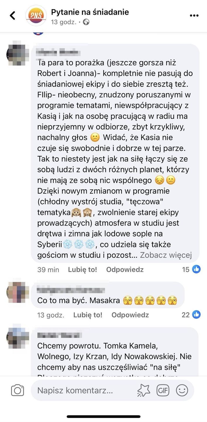 Widzowie oceniają Katarzynę Dowbor i FIlipa Antonowicza w "PnŚ"