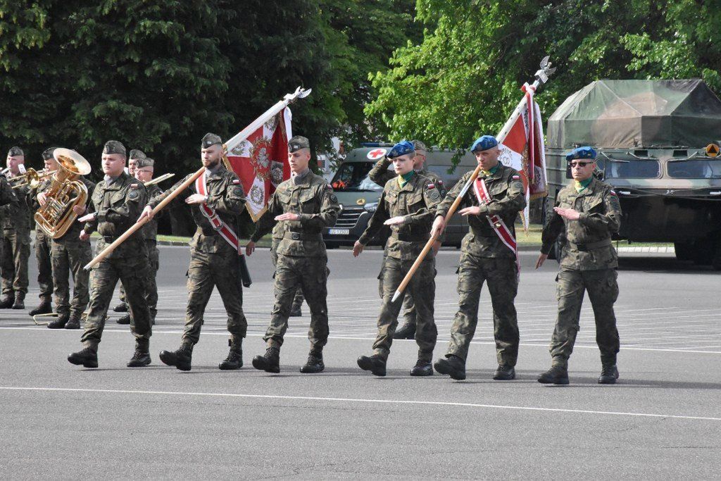 Przysięga wojskowa w Koszalinie