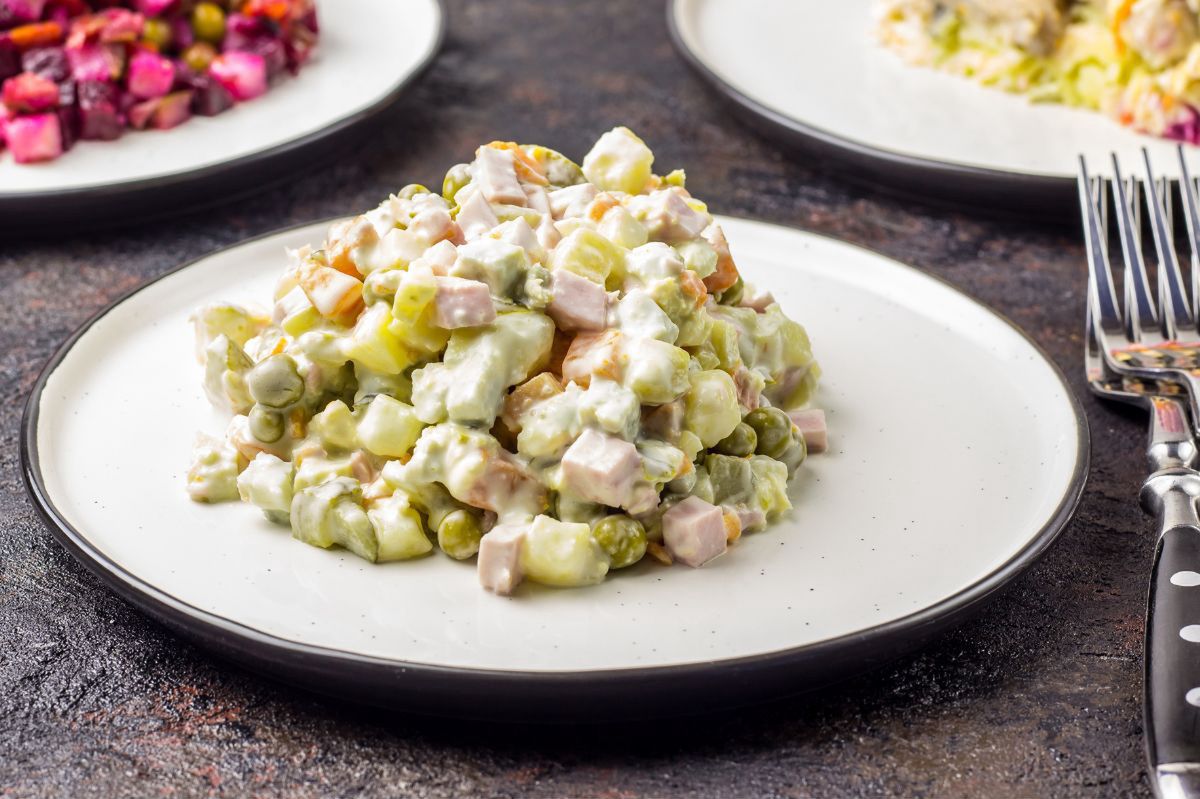 Salad tradition meets festive makeover with herring twist