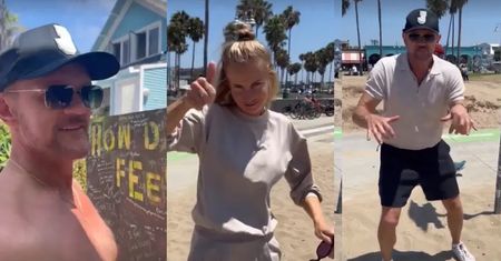 Edyta i Cezary Pazurowie podbijają Los Angeles: taneczne pląsy, wyrzeźbiony tors Czarka... (ZDJĘCIA)