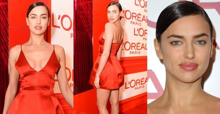 Irina Shayk, Karlie Kross i Eva Longoria na czerwono w Paryżu (ZDJĘCIA)