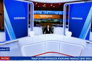 Główne wydanie "Dziennika" Newsmax Polska