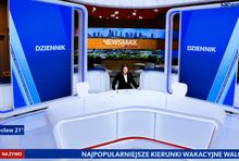Główne wydanie "Dziennika" Newsmax Polska