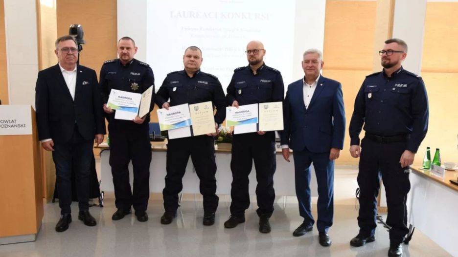 Wybrano najlepszy komisariat w powiecie poznańskim.