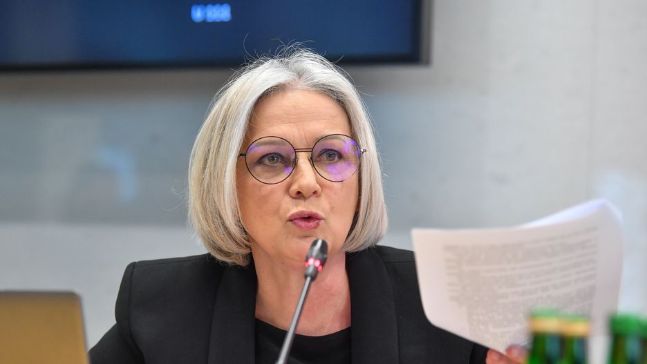 Dorota Niedziela
Warszawa, 30.03.2023. Wiceprzewodnicz�ca sejmowej Komisji Rolnictwa i Rozwoju Wsi Dorota Niedziela podczas posiedzenia Komisji w Warszawie, 30 bm. Pos�owie rozpatruj� informacj� nt. za�o�e� do projektu Ustawy o Funduszu Ochrony Rolnictwa. (amb) PAP/Andrzej Lange
Andrzej Lange
Komisja rolnictwa i rozwoju wsi, komisja sejmowa, polityk, polityka, posiedzenie posiedzenia, rolnictwo, sejm, w Sejmie, 9, 9., fundusz ochrona rolnictwa, IX, kadencja, kadencji, projekt, staowisko, ustawa