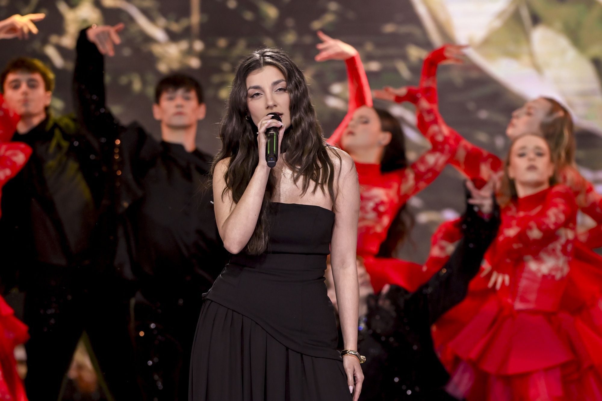 
Wiktoria Kida podczas festiwalu w Sopocie