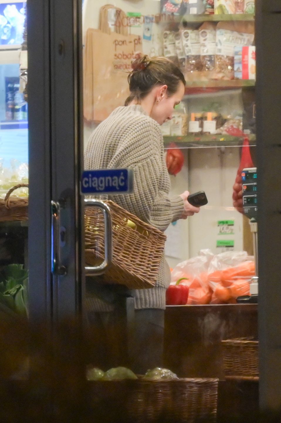 Sara Boruc zablokowała i pognała na zakupy spożywcze