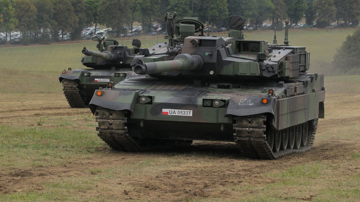 Pokaz dynamiczny czołgów K2 Black Panther 