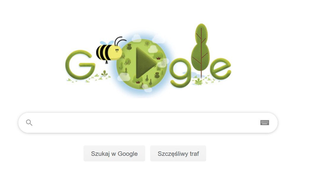 Google Doodle świętuje Dzień Ziemi 2020. Tegoroczne obchody zostały przeniesione do internetu