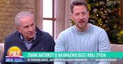 Tomasz Stockinger gościem "Pytania na śniadania", syn aktora jego prowadzącym. Niezręcznościom nie było końca