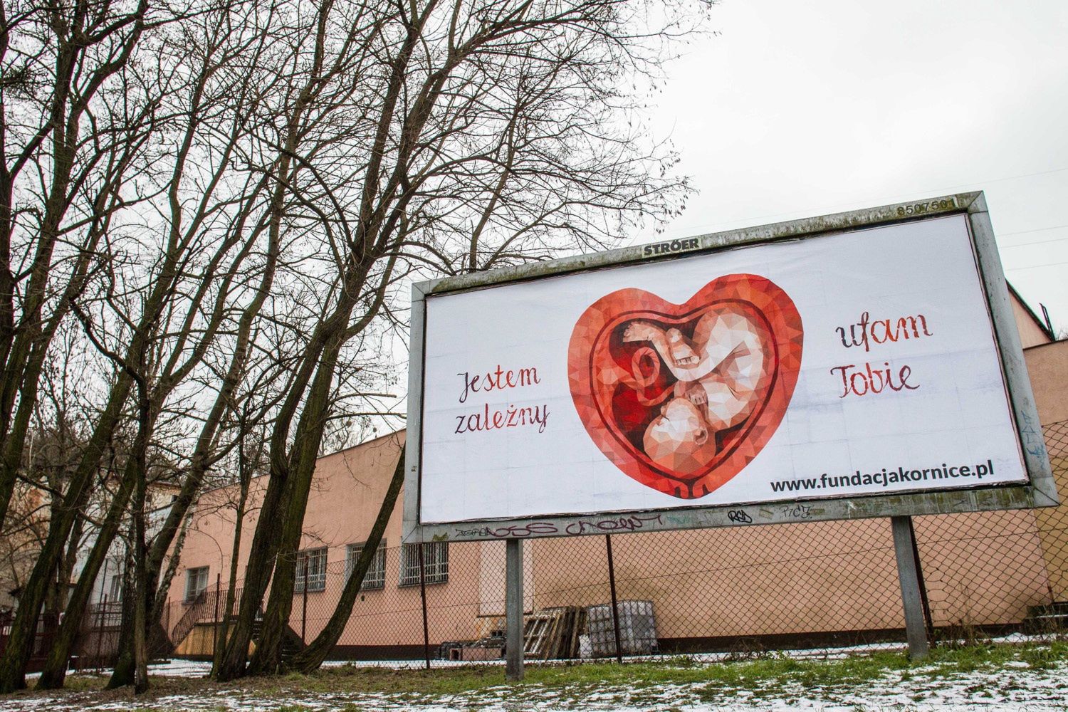 Plakat antyaborcyjny