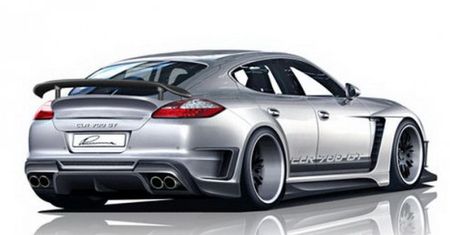 Lumma Design i ordynarnie wyglądająca Panamera