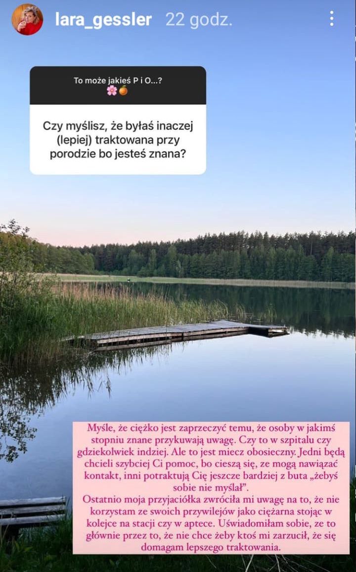 Lara Gessler o lepszym traktowaniu w ciąży