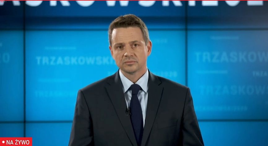 Wybory 2020. Rafał Trzaskowski uderza w prezydenta Andrzeja Dudę i chce nowej telewizji publicznej