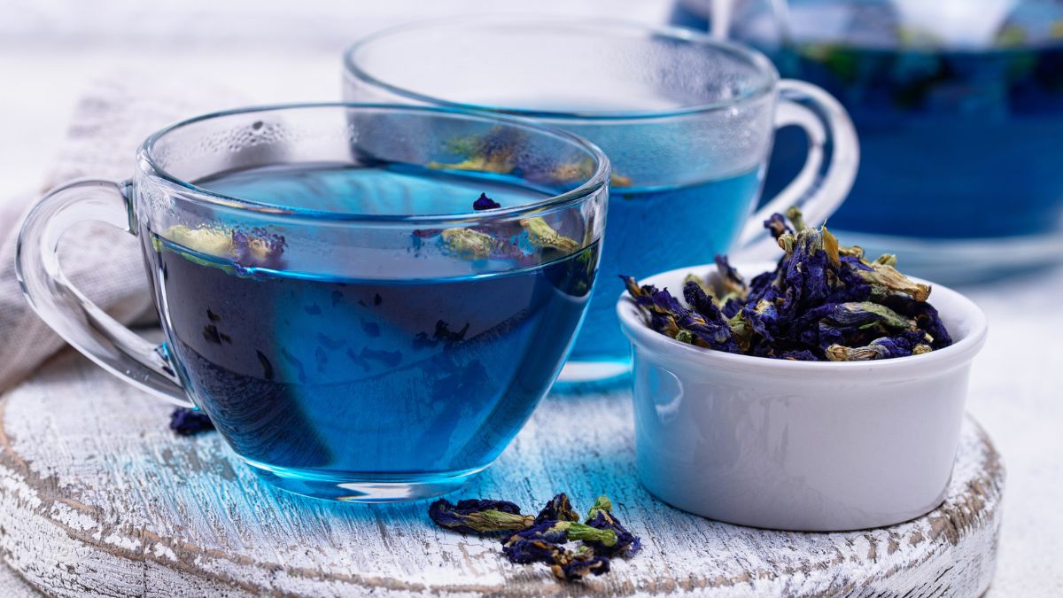 Niebieska herbata przebija wszystkie inne