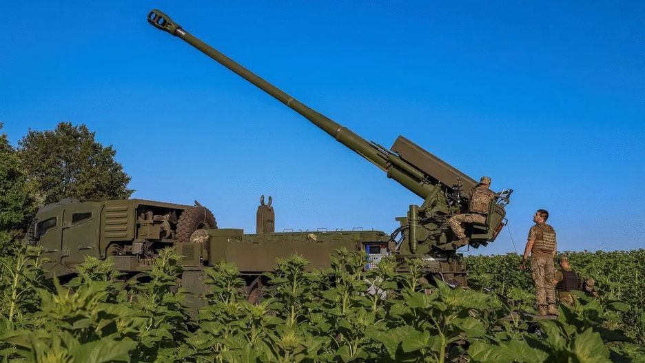 Ukraińska haubica 2S22 Bogdana