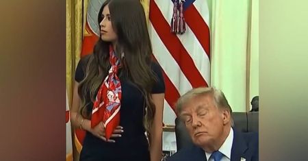 Nagranie z Trumpem. Ludzie patrzyli na jej brzuch. Już wszystko jasne