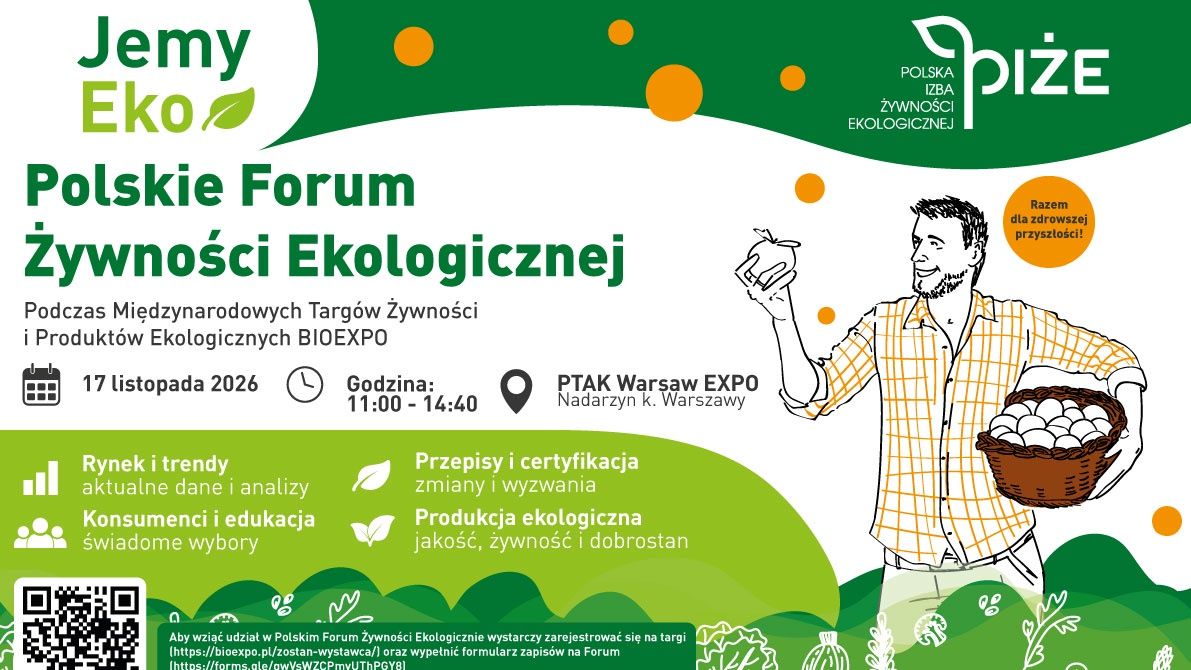 Polskie Forum Żywności Ekologicznej 2026 