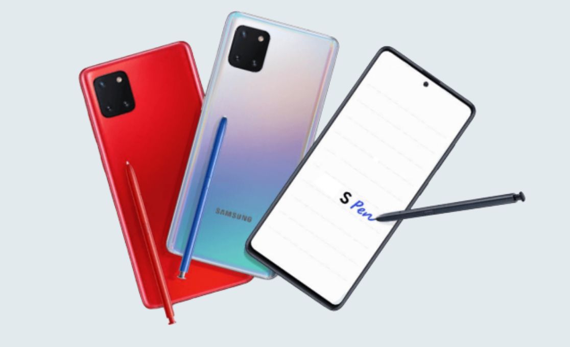 Samsung Galaxy Note 10 Lite: wycieka specyfikacja tańszego Note'a 1