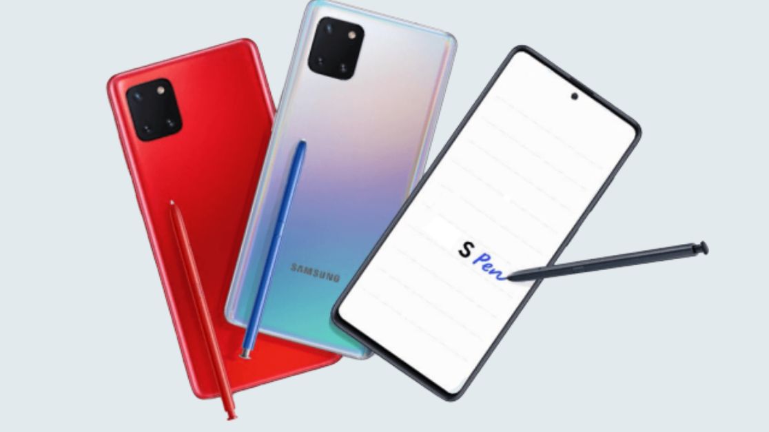 Samsung Galaxy Note 10 Lite: wycieka specyfikacja tańszego Note'a 1