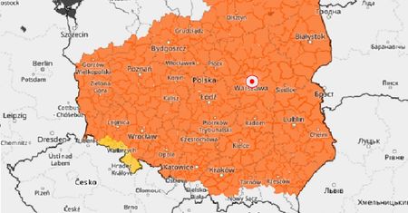 Prawie cała Polska z pomarańczowym alertem IMGW. Uważaj na siebie